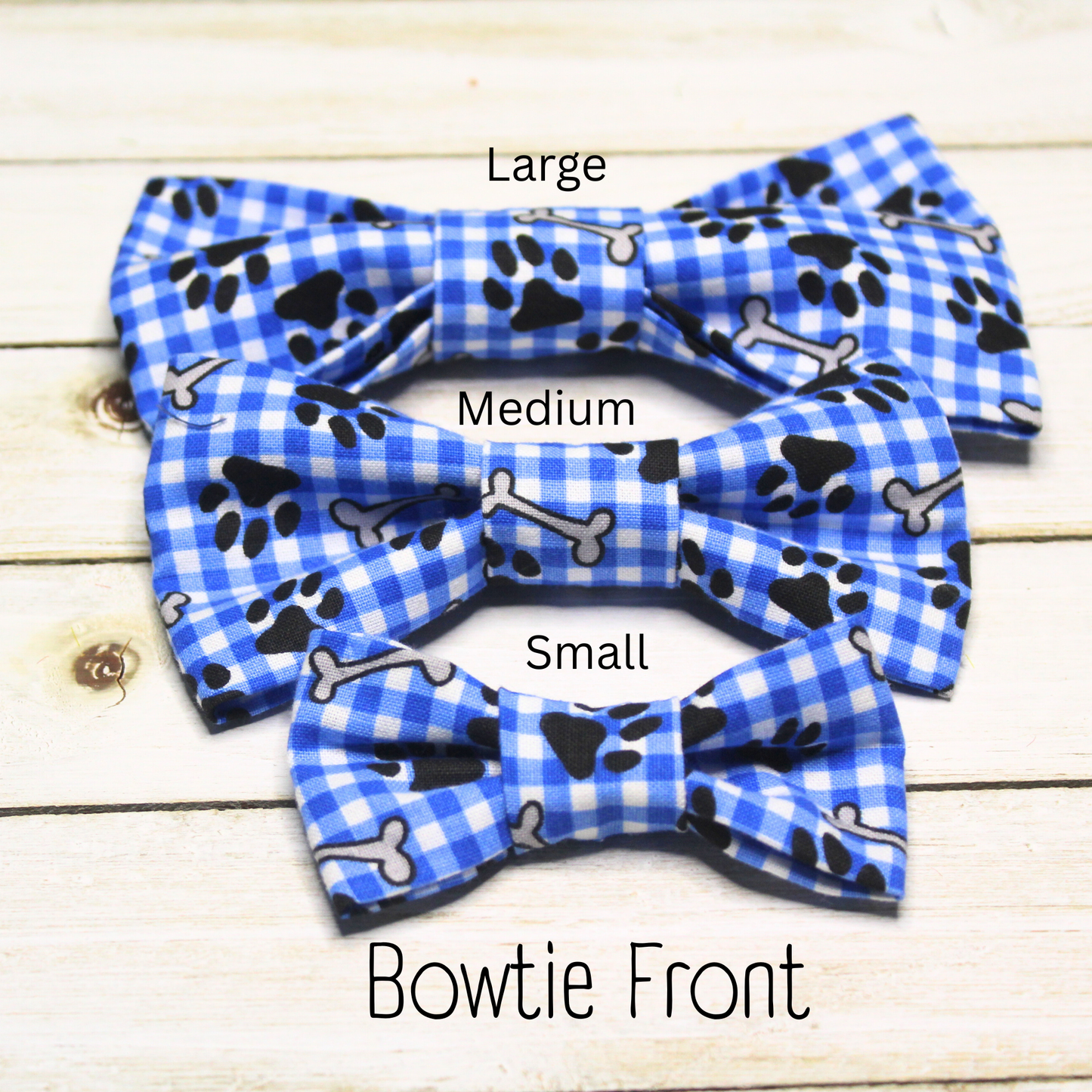 Blue Wizard House Over the Collar Pet Bowtie | Ready to Ship or Free Local Pick-up
