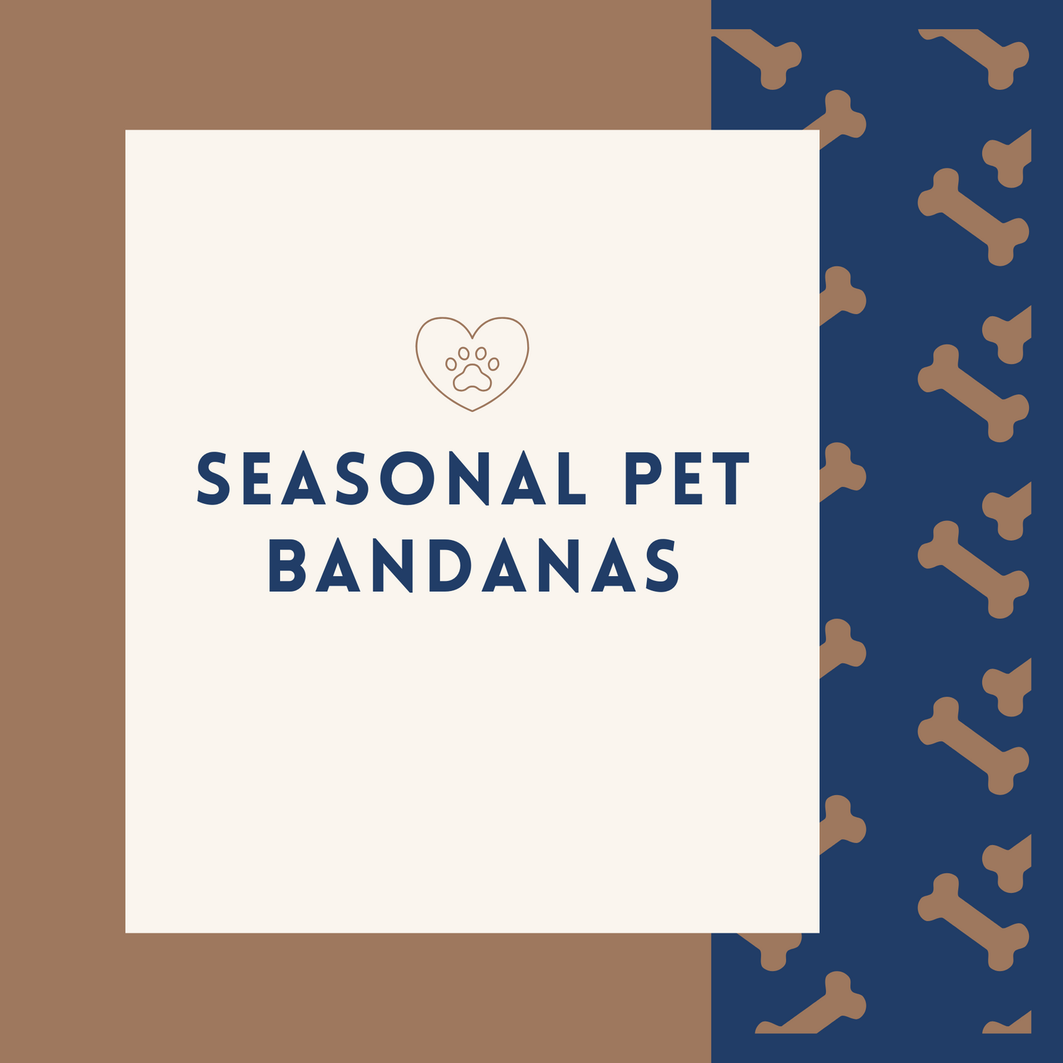 Seasonal Pet Bandanas