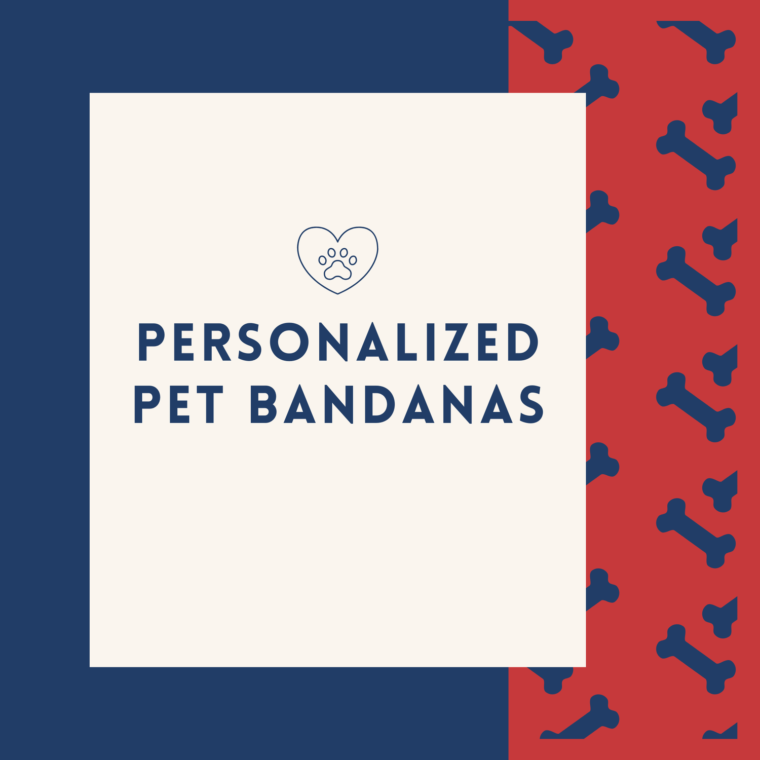 Personalized Pet Bandanas