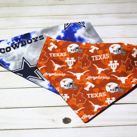 Gameday Spirit Scrunchie Pet Bandana | Free Local Pick up or Ready to Ship