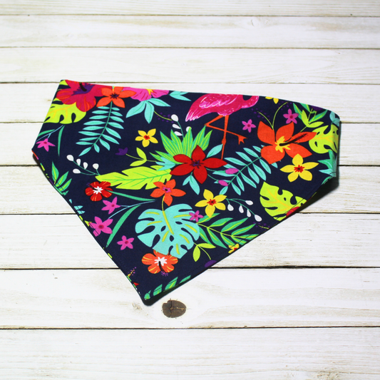 Hawaiian Scrunchie Pet Bandana | Free Local Pick up or Ready to Ship